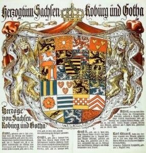 Duchy of Saxe-Coburg and Gotha Dukes of Saxe-Coburg and Gotha by Otto Hupp