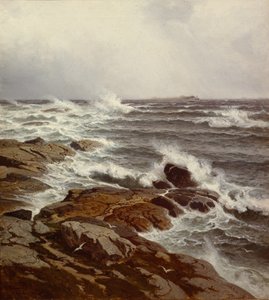 Coast Part by Otto Ludvig Sinding