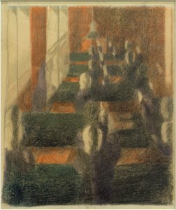 Hands Raised (Answers). Study I by Otto Meyer Amden