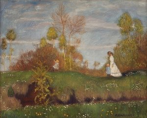 Summer in the Moor by Otto Modersohn
