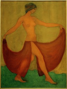 Dancers (Maschka) by Otto Mueller