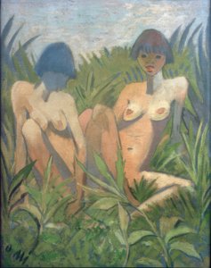 Two Girls in the Reed