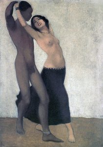 An Afro-European Couple of Dancers, c.1903