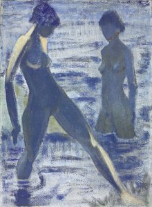 Bathers by Otto Mueller