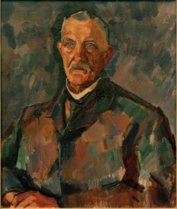 Portrait of Ernst Langer by Otto Richard Langer