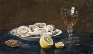 Oysters by Otto Scholderer