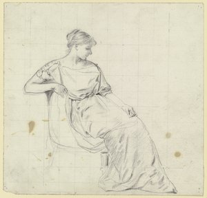 Seated from the "Preparation for the Costume Ball"