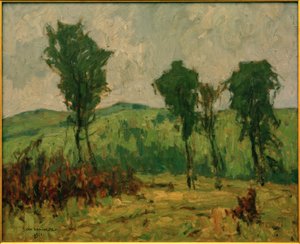 Mountain Landscape by Otto Ubbelohde