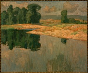 Landscape with Sarnauer Bridge