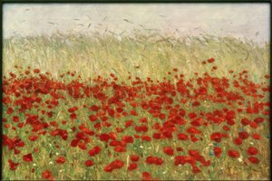Poppies and Corn by Otto Ubbelohde