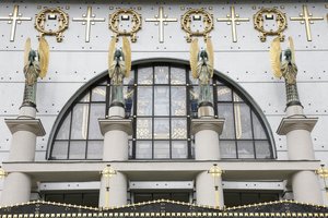 Steinhof Church (Church of St. Leopold) designed by Otto Wagner, Vienna, Austria