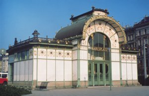 Karlsplatz Stadtbahn, Designed by Otto Wagner