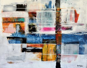 Vibrant Urban Abstract