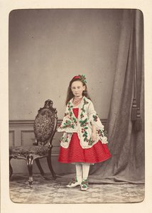 Follett Family Album of Children Costumed for a Fancy Dress Ball, ca. 1880 by Owen Angel