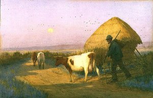 A Drover Homeward Bound by Owen Baxter Morgan