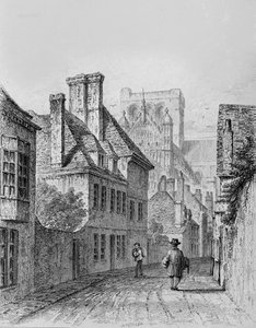 Colebrook Street Winchester, c.1830 by Owen Brown Carter