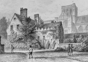 The Deanery Winchester, c.1830