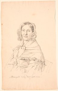 Portrait of Miss Broe by P.C. Skovgaard