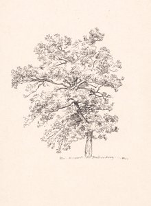 Tree at Fredensborg by P.C. Skovgaard
