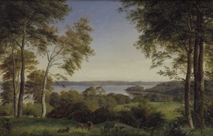 View over Skarre Lake
