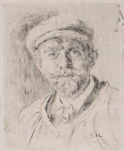 Self-Portrait by Peder Severin Krøyer