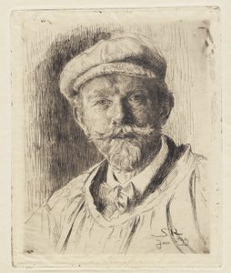 Self-Portrait by Peder Severin Krøyer