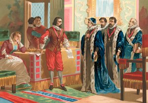 Francis Bacon before the Parliamentary Commission by P. Ros