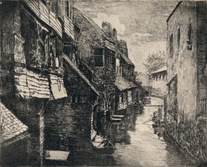 The River Bievre at Gentilly by P Roy