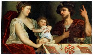 Eumenes and Roxana by Padovanino