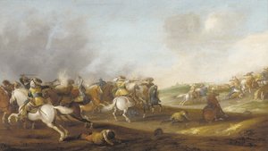 A Cavalry Skirmish