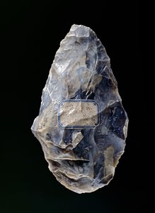 Hand axe, from St. Acheul, Somme, Amiens, France, Paleolithic, c.200,000 BC
