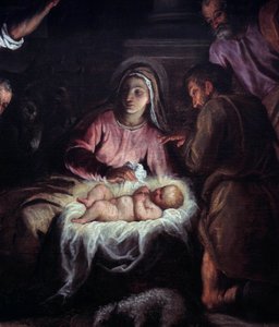 The Adoration of Shepherds (detail)