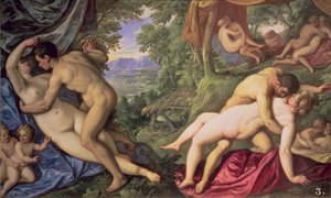 Lovers by Paolo (1540 96) Fiammingo