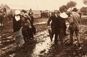 Guests at the Festivities of a Fox Hunt at Capannelle, Near Rome, 22/02/1915 by Paolo Lucchesi