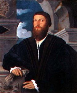 Portrait of the physician Coignati by Paolo Pino or Pini