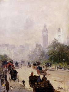 Broad Sanctuary, Westminster, London by Paolo Sala