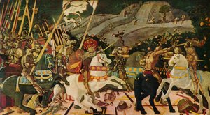 The Battle of San Romano by Paolo Uccello