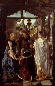 Adoration of the Magi by Paolo de San Leocadio