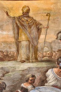 Frescoes by Paolo de Matteis Dated 1714, Depicting the Life of the Saint, Chapel of San Cataldo