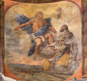 Frescoes depicting the life of Saint Cataldo
