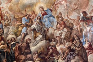 Frescoes depicting the life of Saint Cataldo