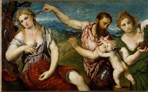 Allegory with Flora, Venus, Mars and Cupid
