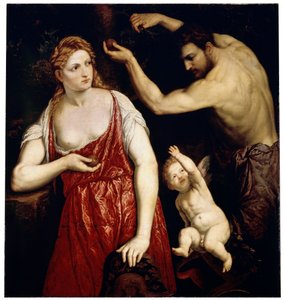 Venus and Mars with Cupid