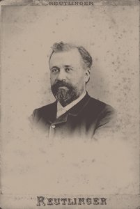 Portrait of the Composer Henri Maréchal by Paris . Photo studio Reutlinger
