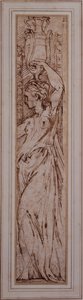 A Canephoros in Profile to the Left by Parmigianino