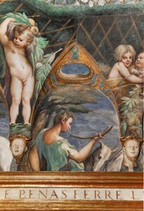 Room of Diana and Actaeon (detail) by Parmigianino