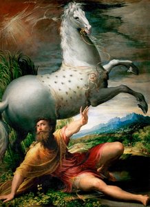 The Conversion of Saint Paul on the Road to Damascus by Parmigianino
