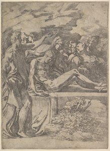 Entombment by Parmigianino