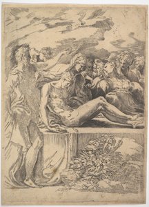 Entombment by Parmigianino