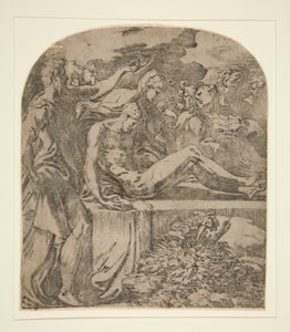 The Burial of Christ / The Entombment by Parmigianino